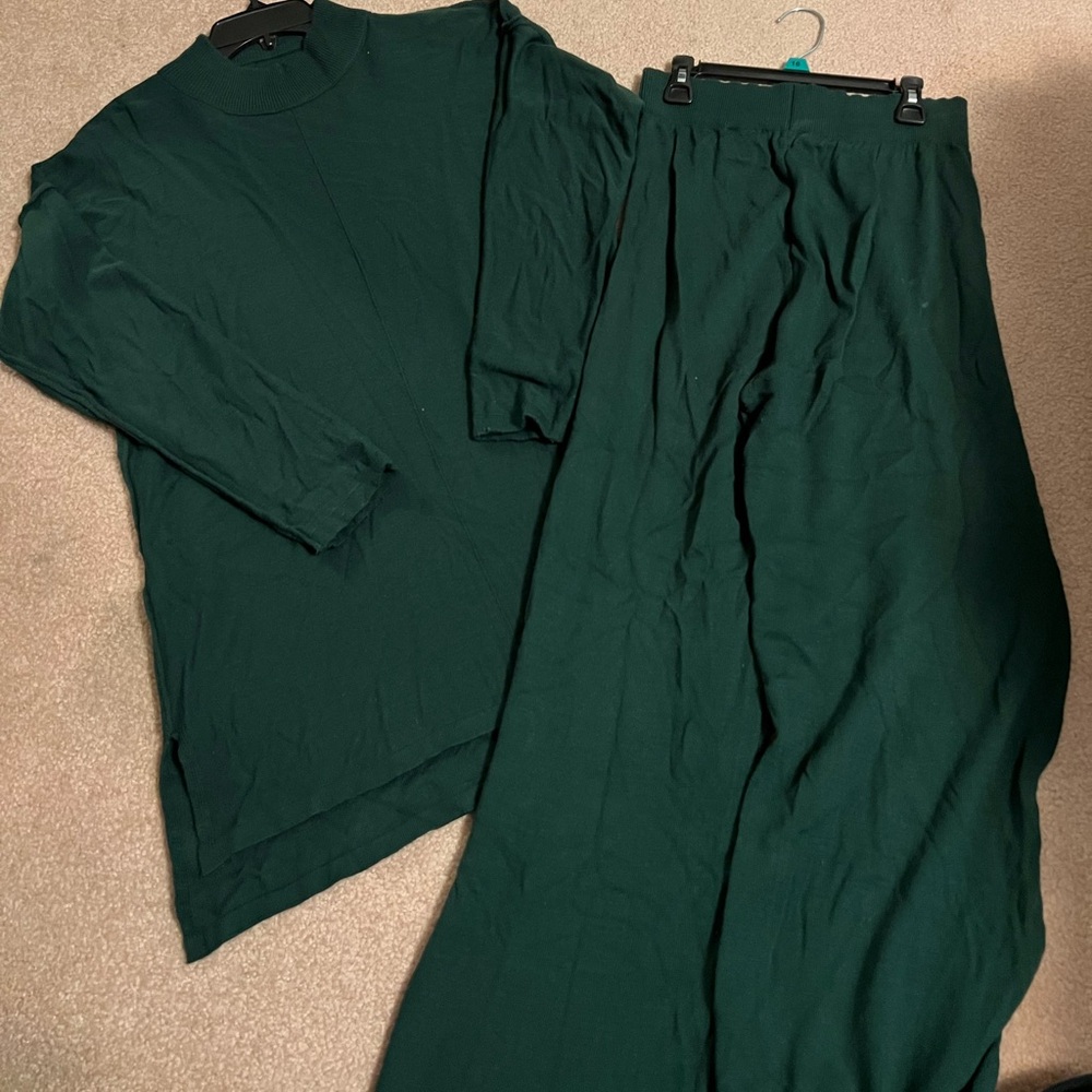 Coo cord set green